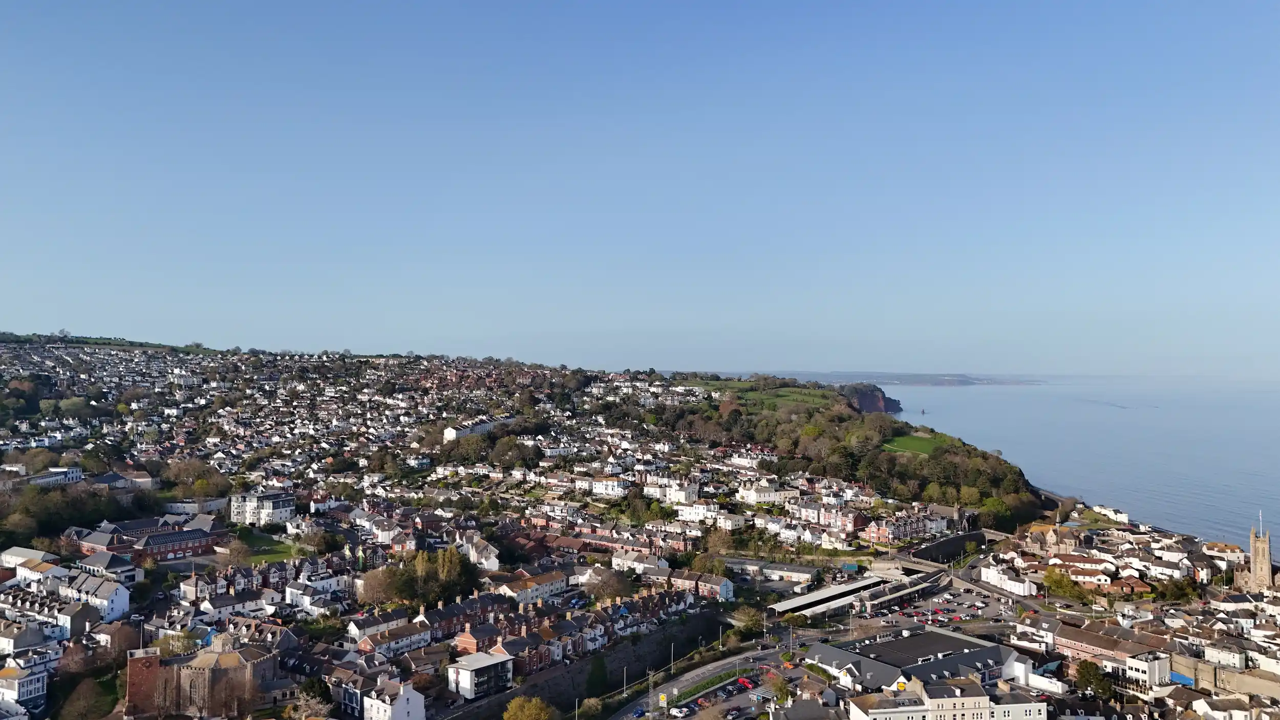 Picture of urban Teignmouth.