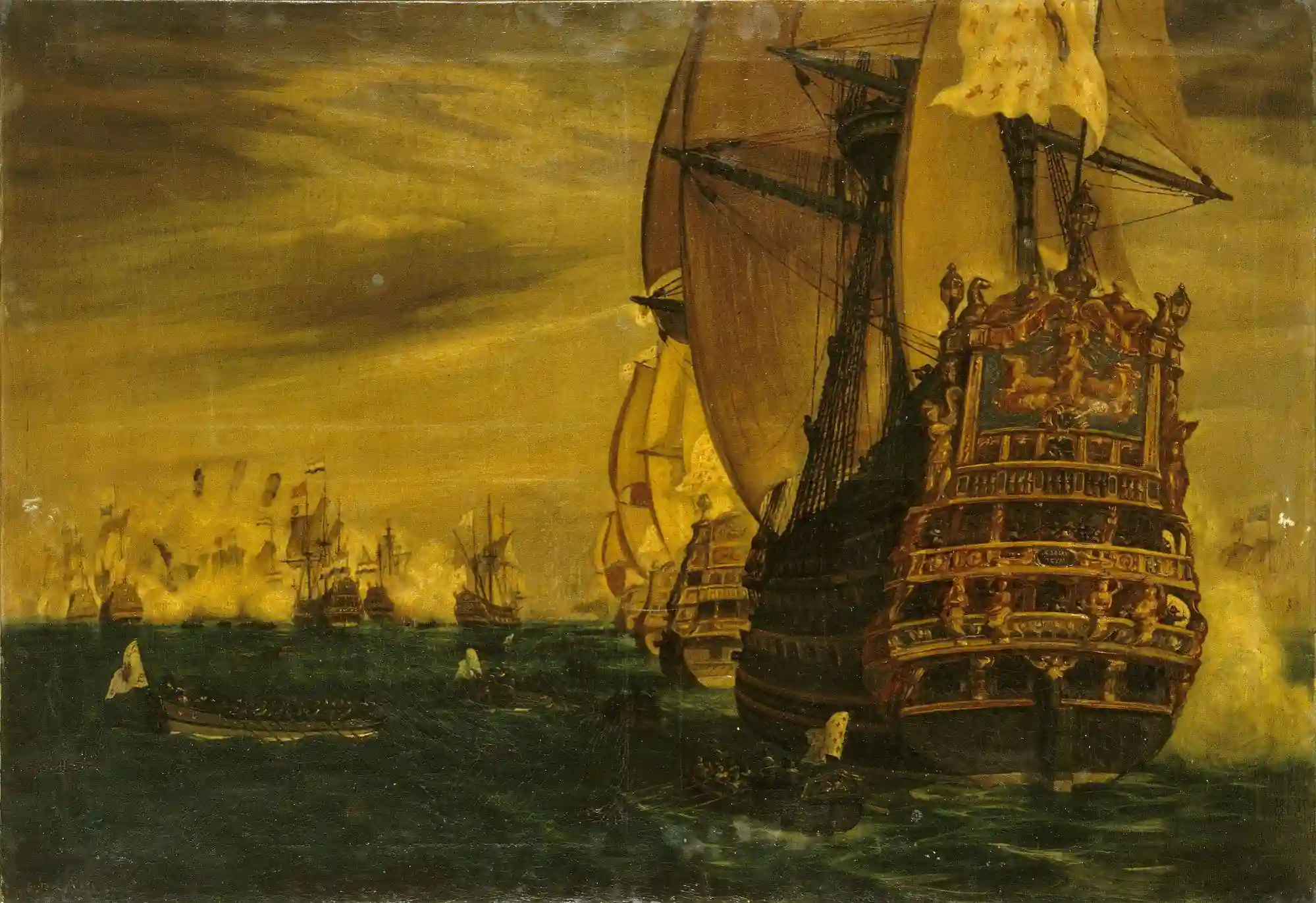 Battle of beachy head that allowed the French to later raid Teignmouth.