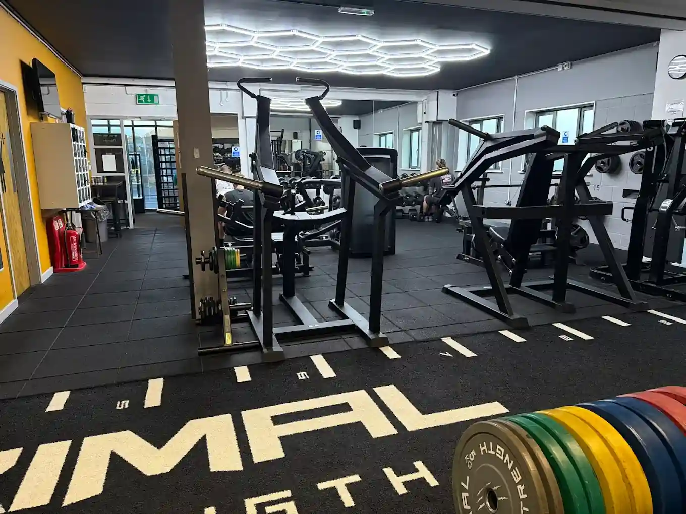 PB Gym showcasing the resistance machines.