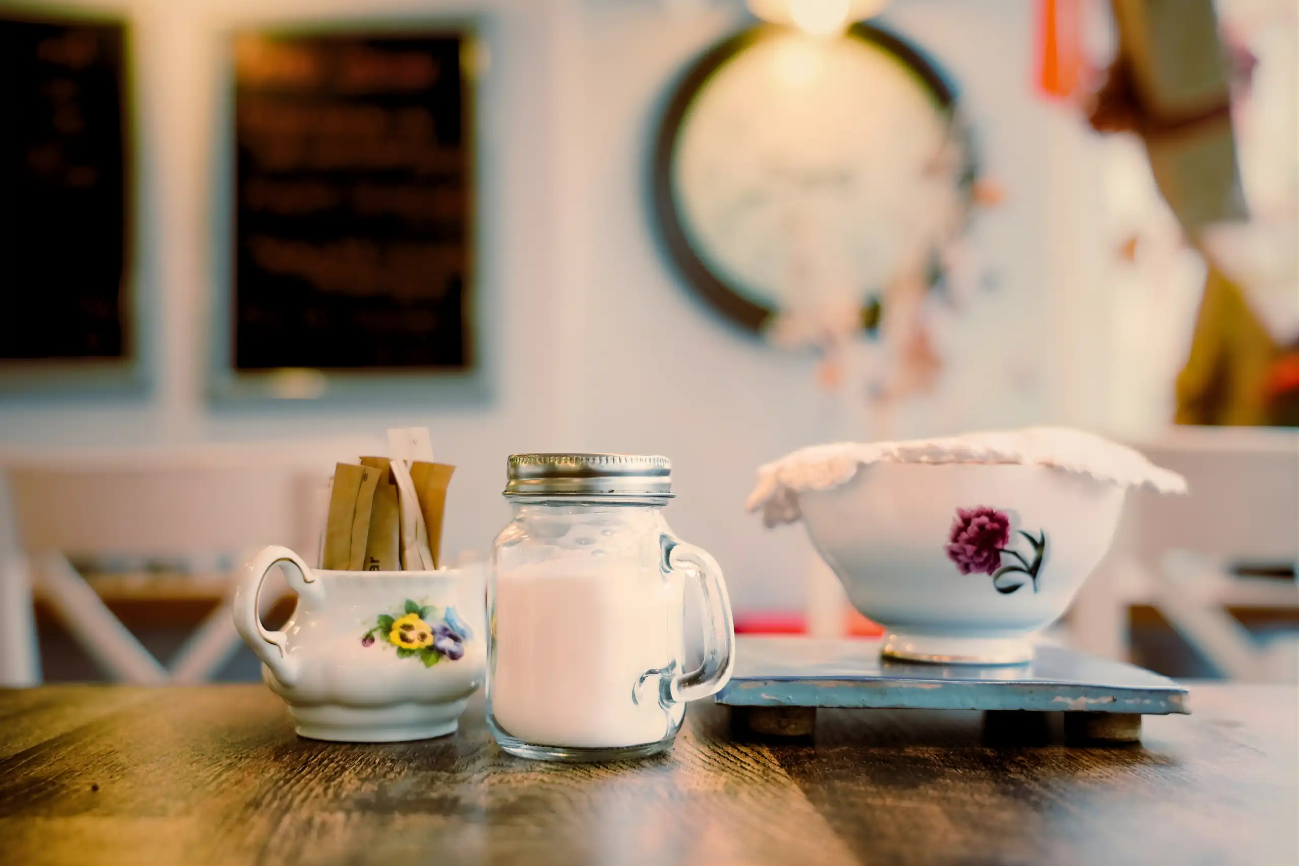 Regency Tea room Condiments.