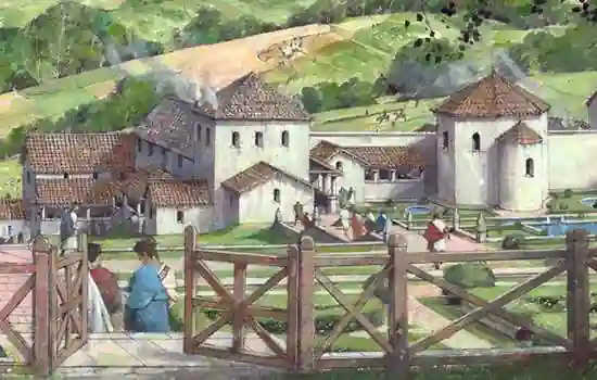 Roman occupation of England.