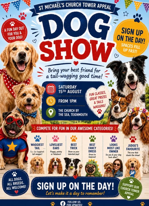 St Michaels Teignmouth Dog Show event in Teignmouth.